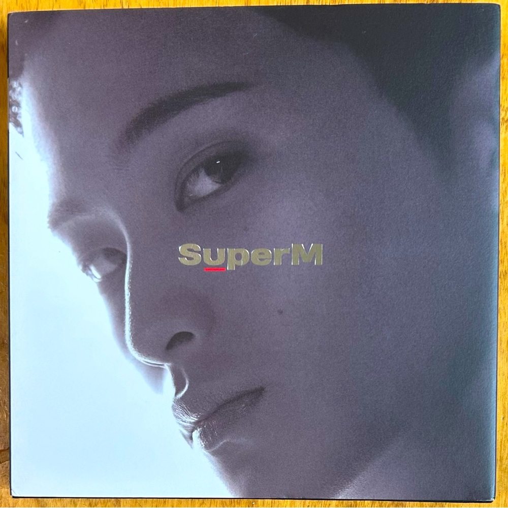 SuperM The First Mini Album CD Box Set Kpop Mark Version/Baekhyun Photocard 2019